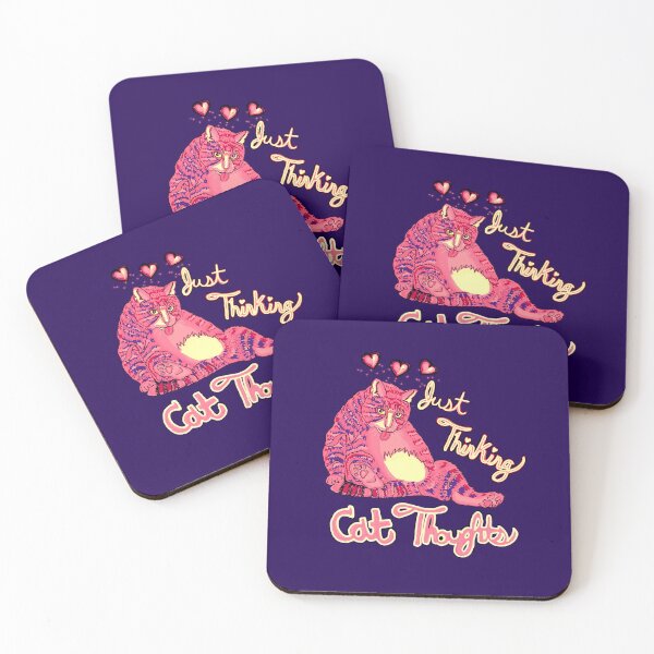 Item preview, Just Thinking Cat Thoughts: Belly-Licking Chonky Tabby, Fire & Brimstone Edition designed and sold by EMJeanmougin.