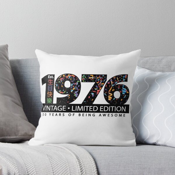 Item preview, Happy 50th Est. 1976 Vintage Limited Edition 50 Years of Being Awesome designed and sold by PCStudio57.