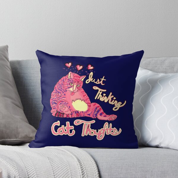 Item preview, Just Thinking Cat Thoughts: Belly-Licking Chonky Tabby, Fire & Brimstone Edition designed and sold by EMJeanmougin.
