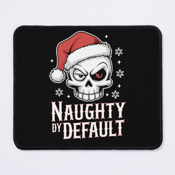 Item preview, Naughty by Default: Santa Skull Sass designed and sold by WeranovDesign.