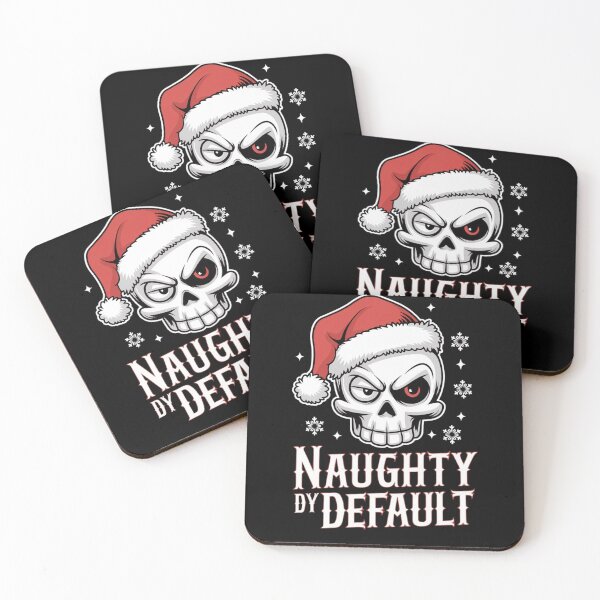 Item preview, Naughty by Default: Santa Skull Sass designed and sold by WeranovDesign.