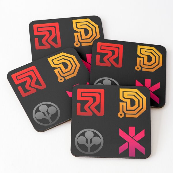 Item preview, Cyberpunk Logo set Gradient designed and sold by Harry Draws Straws.