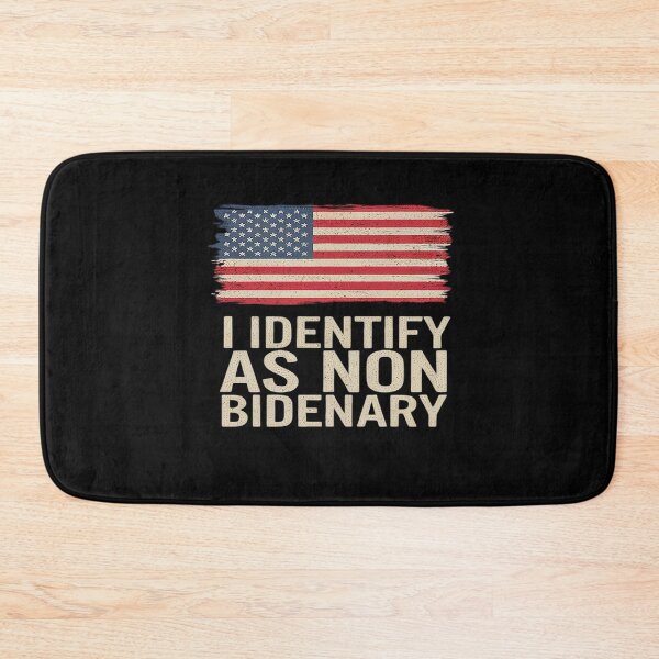 Item preview, I Identify As Non Bidenary Patriot American Flag 4th Of July  designed and sold by MonsterBuddiess.