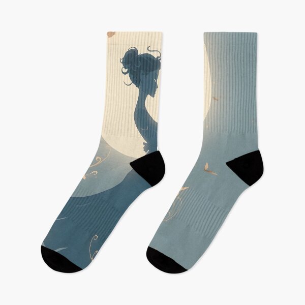 Item preview, Moonlight Dance – Soft Glow Couple Silhouette Design designed and sold by Valeree Store.