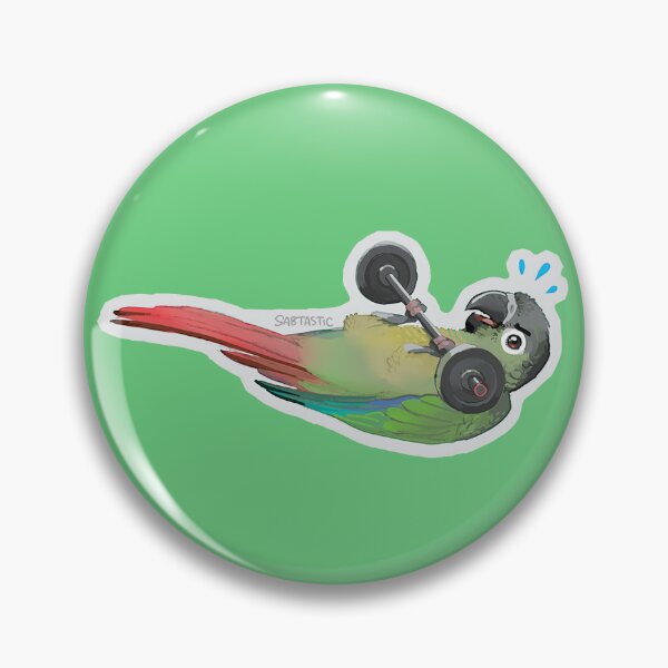 Item preview, Motivational Gym Conure designed and sold by Sabtastic.
