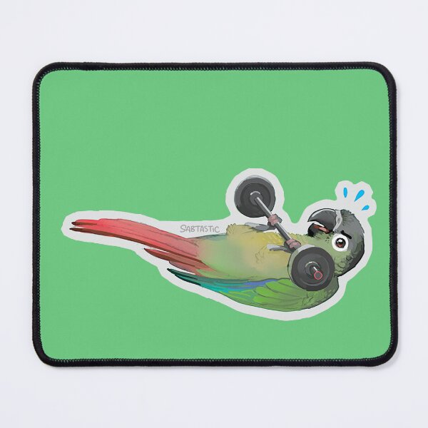 Item preview, Motivational Gym Conure designed and sold by Sabtastic.