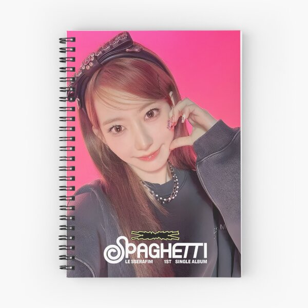 Item preview, ⁠LE SSERAFIM SPAGHETTI Sakura Merch – Limited K‑Pop Apparel & Accessories designed and sold by Valereekmerch.
