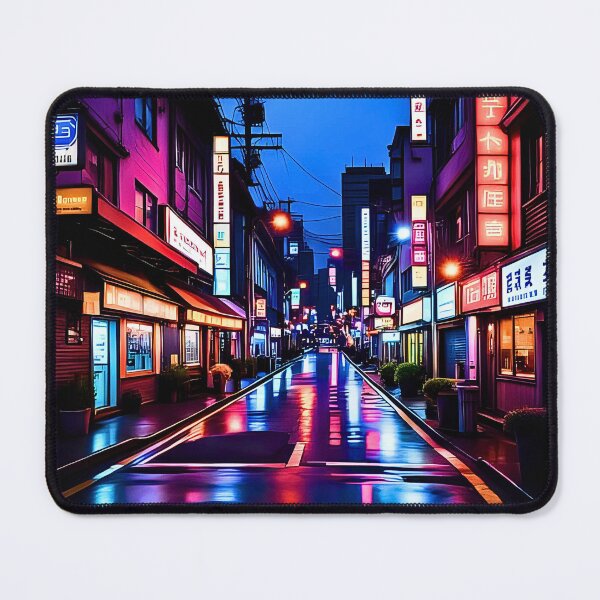 Item preview, ITAEWON RO URBAN NIGHTLIFE KOREAN STREETS designed and sold by DottedEarth.