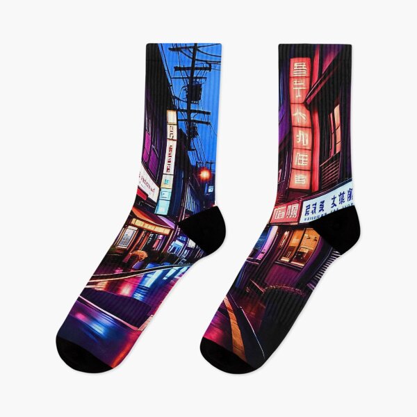 Item preview, ITAEWON RO URBAN NIGHTLIFE KOREAN STREETS designed and sold by DottedEarth.