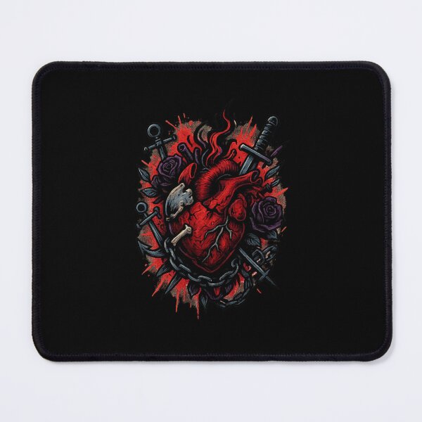 Item preview, Ripped Core Deluxe – LowBatteryHQ Heart Street Art designed and sold by LowBatteryHQ.