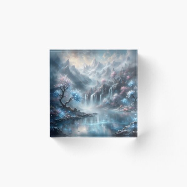 Aperçu de l'œuvre Winter’s Whisper – Enchanted Valley créée et vendue par Buttonquill.