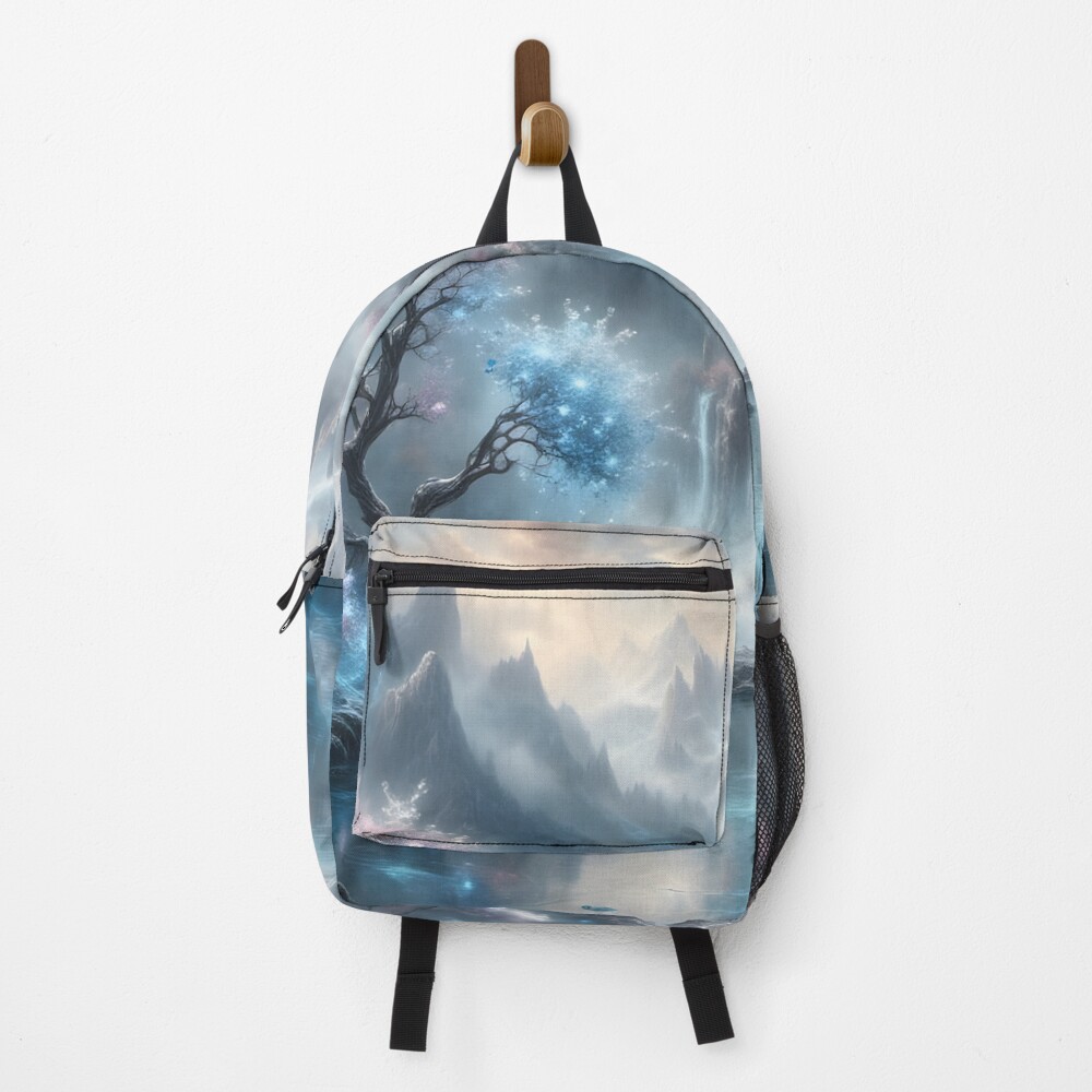 Vista previa del artículo con la obra «Mochila», diseñado y vendido por Buttonquill.