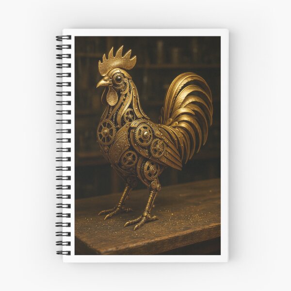 Item preview, Clockwork Steampunk Rooster designed and sold by Tridentulus.
