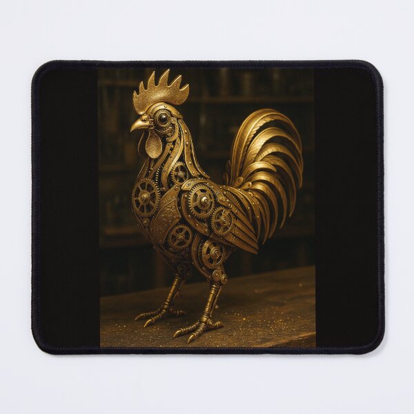 Item preview, Clockwork Steampunk Rooster designed and sold by Tridentulus.