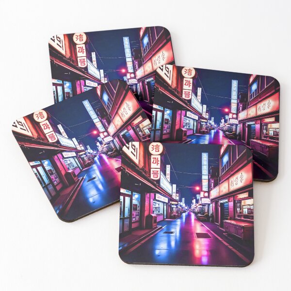 Item preview, ITAWEON RO CLUBS NEON KOREAN ALLEYS designed and sold by DottedEarth.