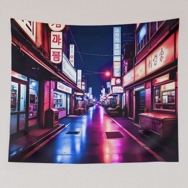Item preview, ITAWEON RO CLUBS NEON KOREAN ALLEYS designed and sold by DottedEarth.
