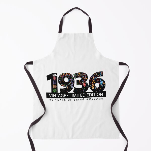 Item preview, Happy 90th Est. 1936 Vintage Limited Edition 90 Years of Being Awesome designed and sold by PCStudio57.