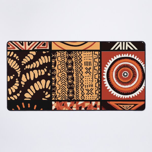 Item preview, African Geometric Clay, Sand, And Earth Hues Pattern  designed and sold by DEC02.