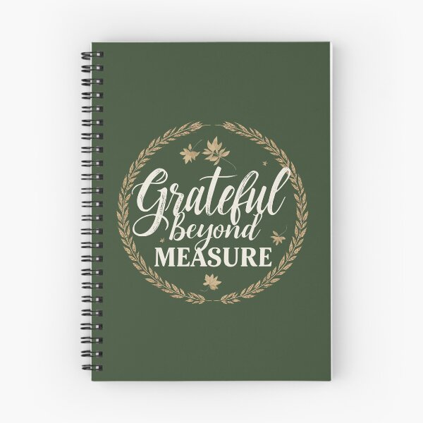 Item preview, Grateful Beyond Measure Thanksgiving Design designed and sold by TrueImage1.