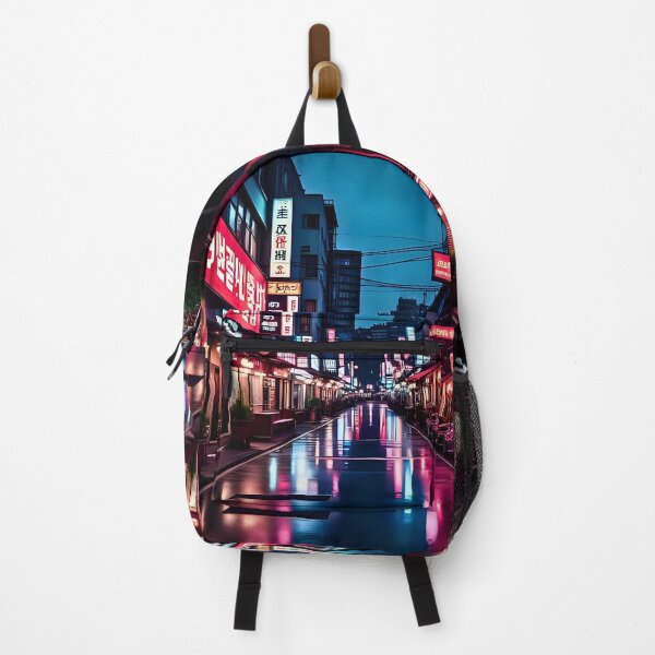 Item preview, ITAEWON RO NEON SIGNAGE BUSY ALLEY STREETS KOREA designed and sold by DottedEarth.