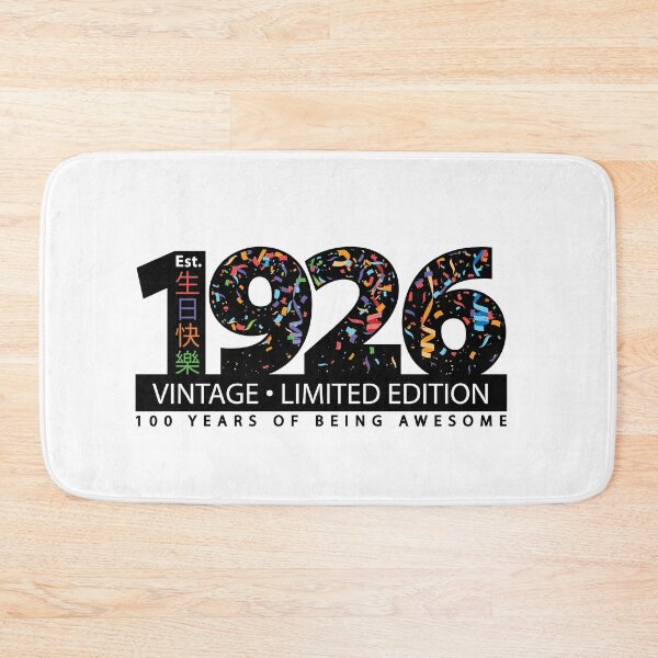 Item preview, Happy 100th Est. 1926 Vintage Limited Edition 100 Years of Being Awesome designed and sold by PCStudio57.