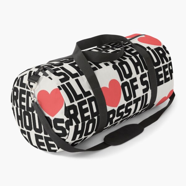 Item preview, Universal Tiredness in Simple Text and Red Heart Motif designed and sold by SplashTastic.