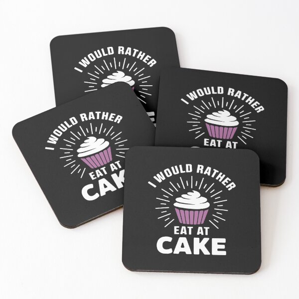 Item preview, I Would Rather Eat Cake Asexual Pride  designed and sold by MonsterBuddiess.