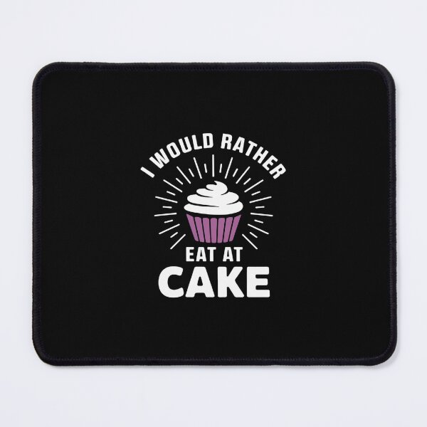 Item preview, I Would Rather Eat Cake Asexual Pride  designed and sold by MonsterBuddiess.