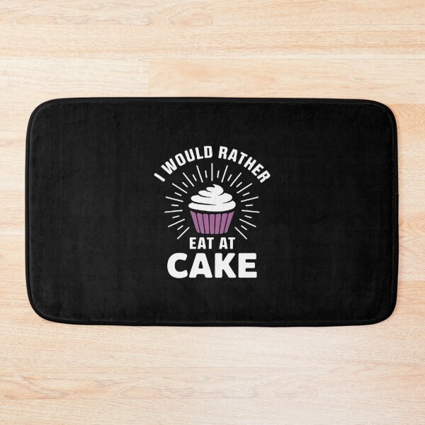 Item preview, I Would Rather Eat Cake Asexual Pride  designed and sold by MonsterBuddiess.