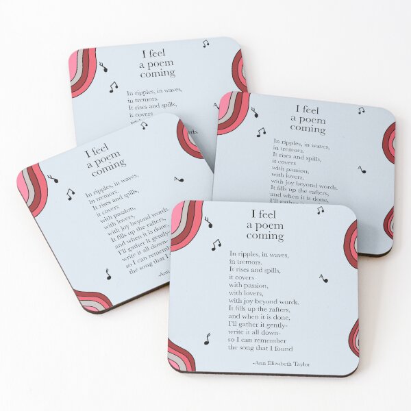 Item preview, I Feel A Poem Coming - Valentine  designed and sold by the-coin-jar-co.