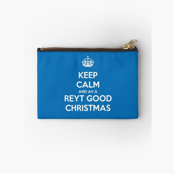 Item preview, Keep Calm And Have A Reyt Good Christmas White Text Crown designed and sold by taiche.