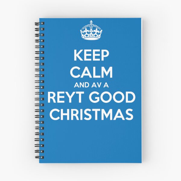 Item preview, Keep Calm And Have A Reyt Good Christmas White Text Crown designed and sold by taiche.