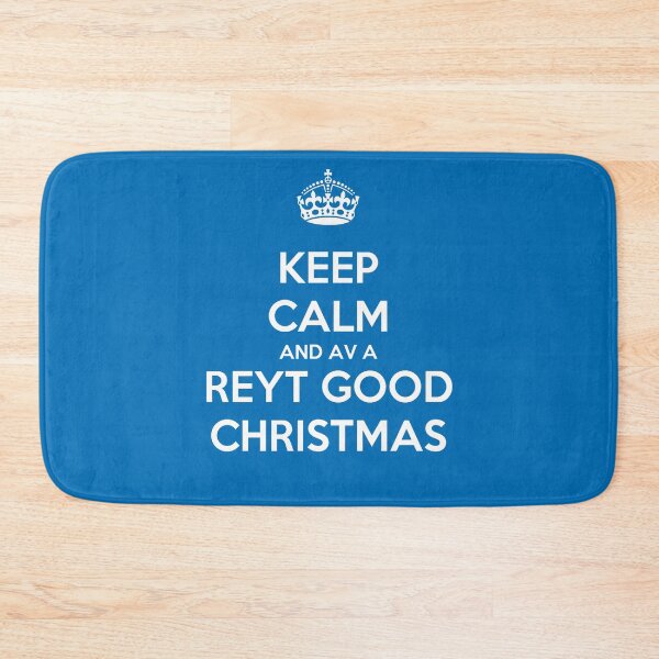 Item preview, Keep Calm And Have A Reyt Good Christmas White Text Crown designed and sold by taiche.
