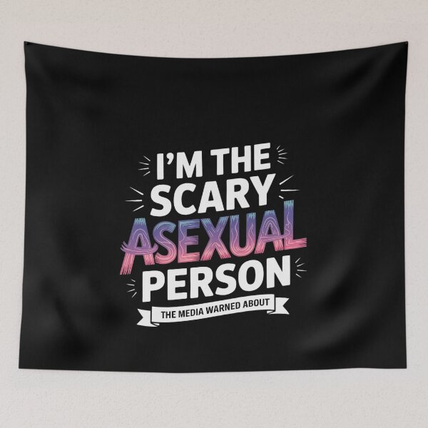 Item preview, Ich bin die Angst Asexual Person Asexuals  designed and sold by MonsterBuddiess.