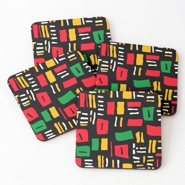 Item preview, African-Inspired Vibrant Red, Yellow, And Green Designs  designed and sold by DEC02.