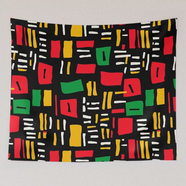 Item preview, African-Inspired Vibrant Red, Yellow, And Green Designs  designed and sold by DEC02.