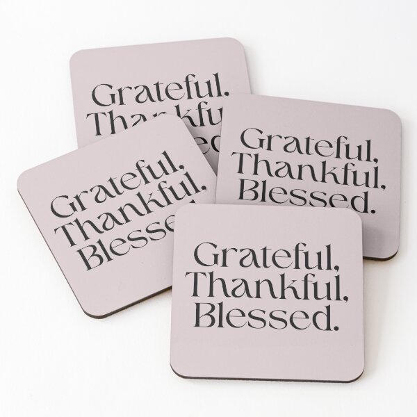 Item preview, Grateful, Thankful, Blessed. Thanksgiving Design designed and sold by TrueImage1.