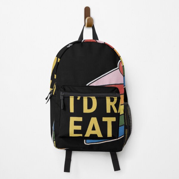 Item preview, I'd Rather Eat Cake LGBTQ Asexual Flag Ace Pride Men Women designed and sold by MonsterBuddiess.