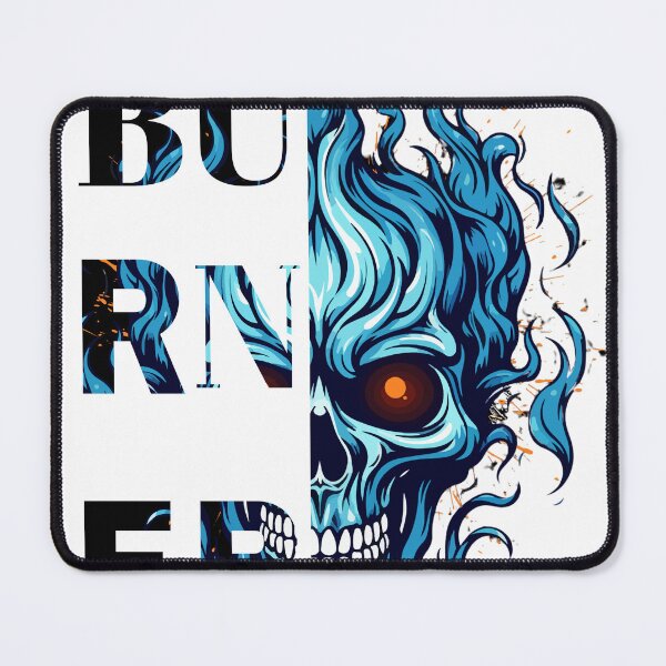 Item preview, Burner – Skull Fire Art with Bold Energy designed and sold by M.Store.