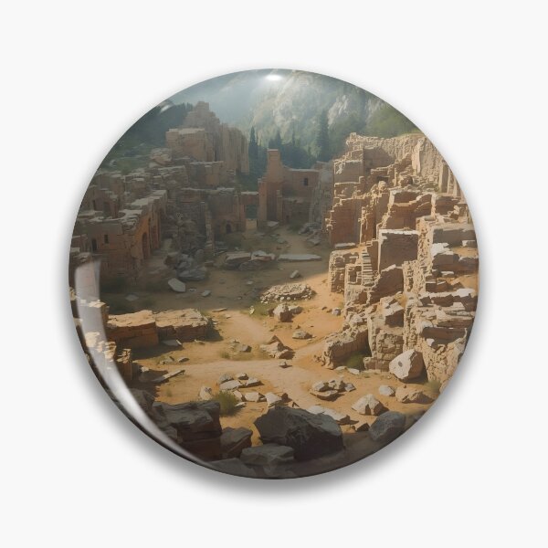 Item preview, ANCIENT RUINS OF MOUNTAIN CITY to Bring Some Eternal Vibes and Motivation, Good Vibes and Productivity at Your Home and Office designed and sold by Jt41.