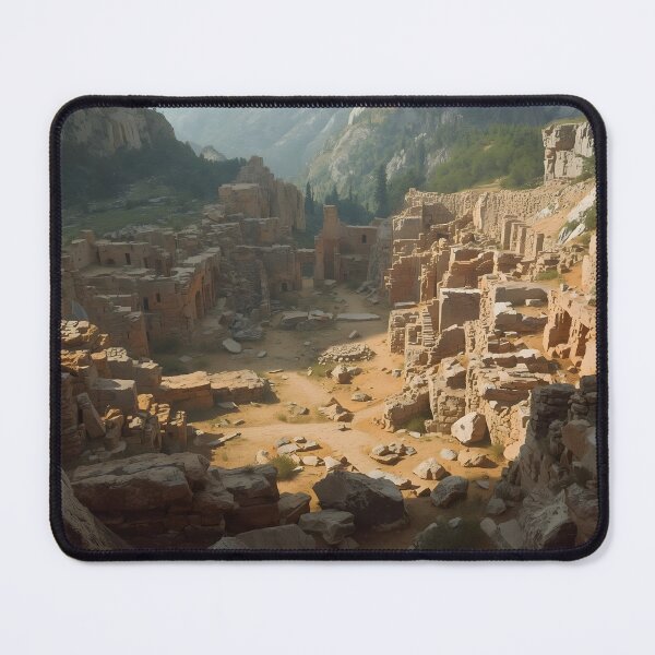 Item preview, ANCIENT RUINS OF MOUNTAIN CITY to Bring Some Eternal Vibes and Motivation, Good Vibes and Productivity at Your Home and Office designed and sold by Jt41.