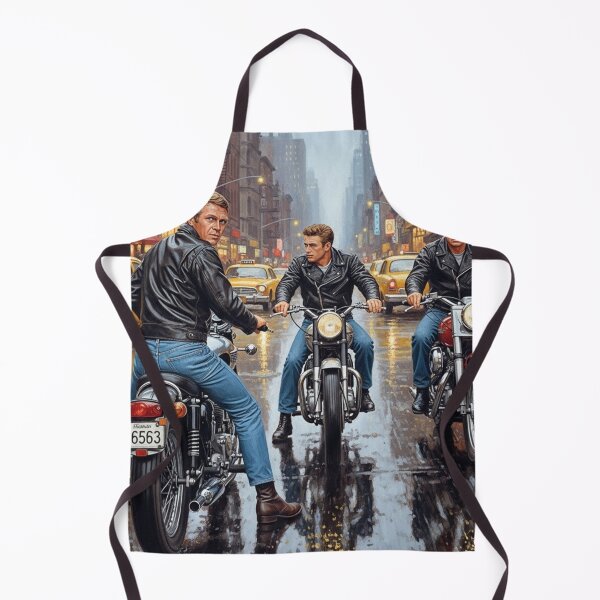 Item preview, The Holy Trinity of Cool - McQueen, Dean, Brando in the City Rain designed and sold by Art's Diner.