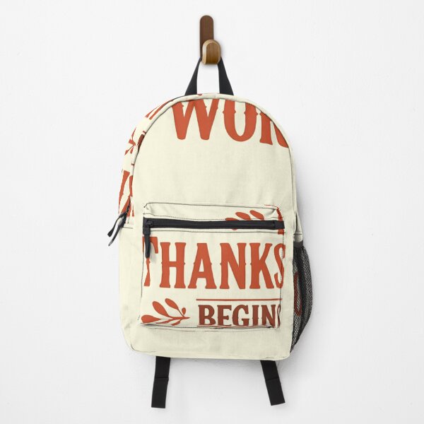 Item preview, Thanksgiving Begins With Worship Design designed and sold by TrueImage1.