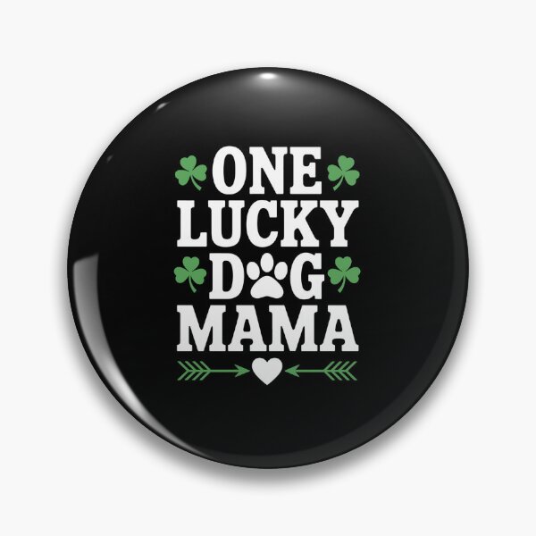 Item preview, One Lucky Dog Mom St Patricks Day Dog designed and sold by DrewLeuschke.