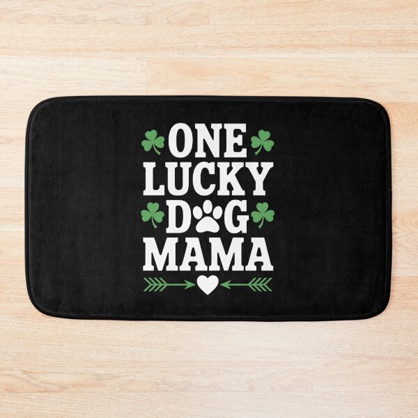 Item preview, One Lucky Dog Mom St Patricks Day Dog designed and sold by DrewLeuschke.