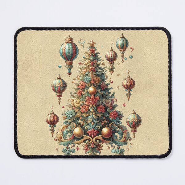 Item preview, Baroque Christmas Tree, Old Fashion Victorian, Onaments designed and sold by TheTimeTaxi.