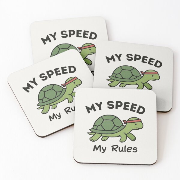 Item preview, My Speed My Rules | Turtle Lover designed and sold by Anniko Art Studio.