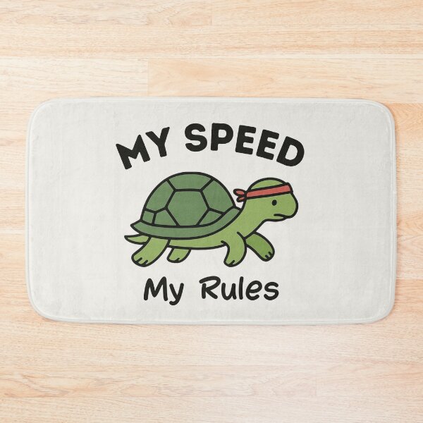 Item preview, My Speed My Rules | Turtle Lover designed and sold by Anniko Art Studio.