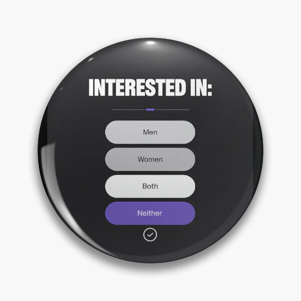 Item preview, Interested In Neither Demi Ace Asexuality Asexual designed and sold by MonsterBuddiess.