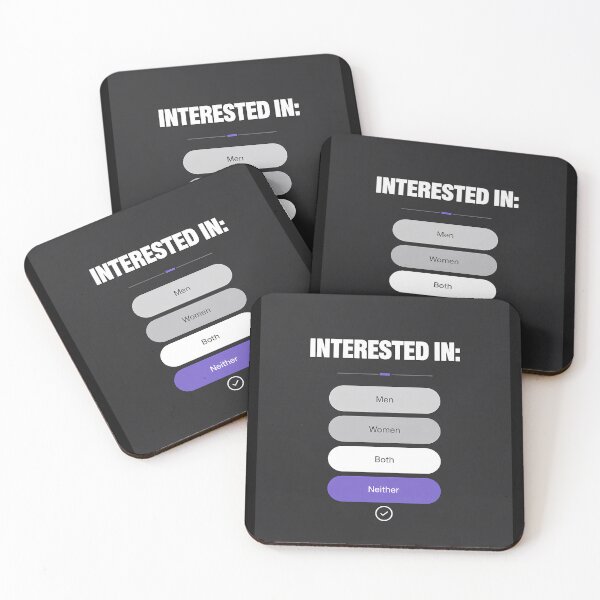 Item preview, Interested In Neither Demi Ace Asexuality Asexual designed and sold by MonsterBuddiess.